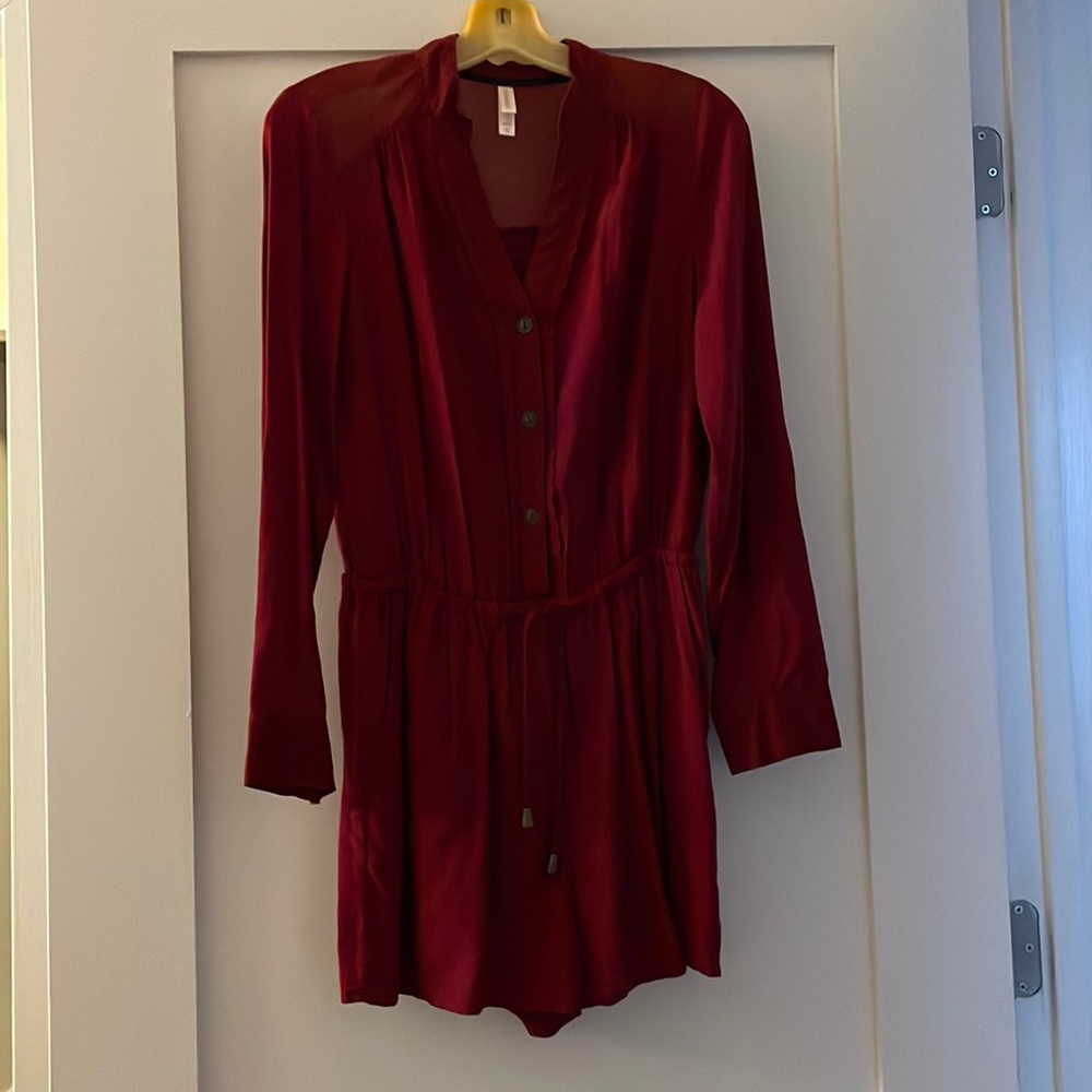 Long sleeve romper